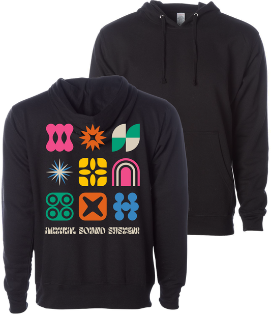 Retro Shapes Hoodie